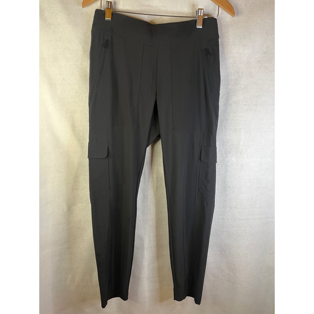 Athleta Woman's  Chelsea Cargo Pant Sz 6 Black Style V/305514 lightweight